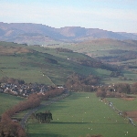 Eddleston from the air